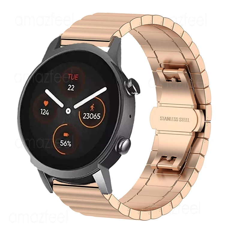 Ремешок из нержавеющей стали для смарт-часов TicWatch E3 E2 S2, браслет для TicWatch Pro 3 Ultra GPS LTE, 20 мм 22 мм
Ремешок из нержавеющей стали для смарт-часов TicWatch E3 E2 S2, браслет для TicWatch Pro 3 Ultra GPS LTE, 20 мм 22 мм