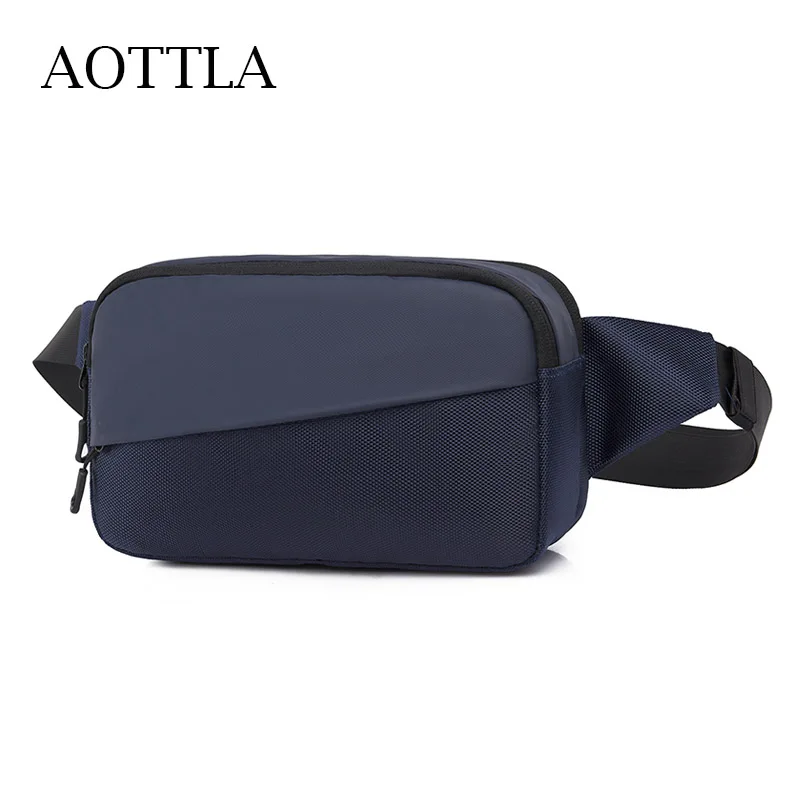 AOTTLA High Quality Chest Bag For Male Classic Solid Color Shoulder Bag Multifunction Crossbody Backpack Casual Men's Waist Bag
AOTTLA High Quality Chest Bag For Male Classic Solid Color Shoulder Bag Multifunction Crossbody Backpack Casual Men's Waist Bag
