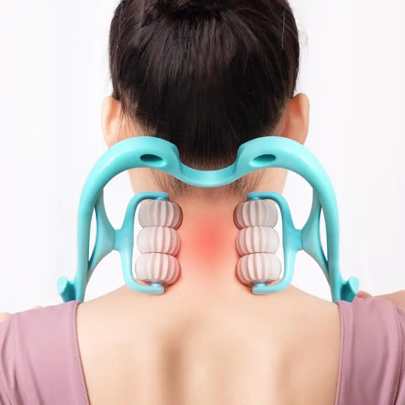 Multifunctional Manual Six-wheel Neck Massager Massage Relieve Roller Massage Tool
Multifunctional Manual Six-wheel Neck Massager Massage Relieve Roller Massage Tool