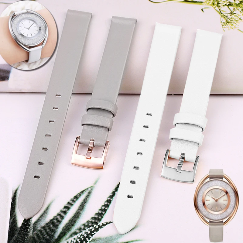 Ремешок из натуральной кожи для Swarovski 5158517/5158544/5158972, аксессуары для часов, Модный женский браслет маленького размера 12 мм
Ремешок из натуральной кожи для Swarovski 5158517/5158544/5158972, аксессуары для часов, Модный женский браслет маленького размера 12 мм