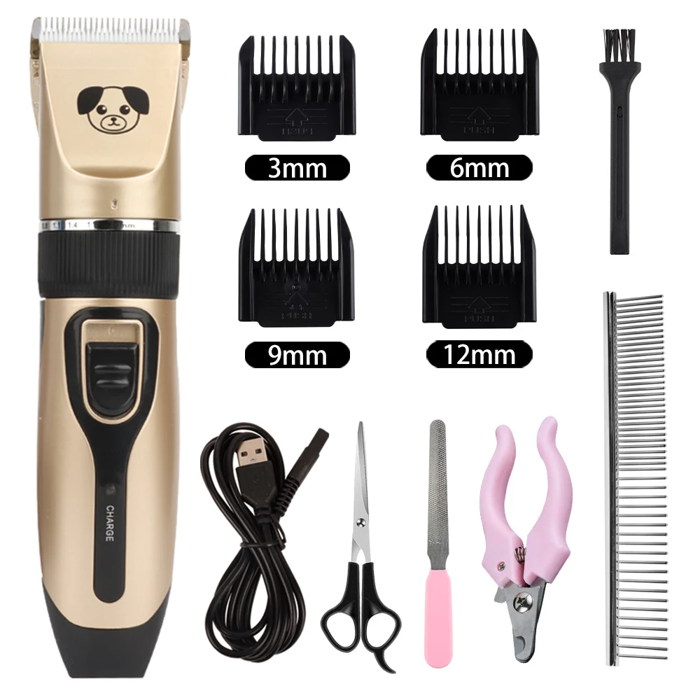 Hairdresser Trimmer Professional Dogs Rechargeable Kit Grooming Cat Hair Cutter Hair Clippers Hair Machine Pet Electric
Hairdresser Trimmer Professional Dogs Rechargeable Kit Grooming Cat Hair Cutter Hair Clippers Hair Machine Pet Electric