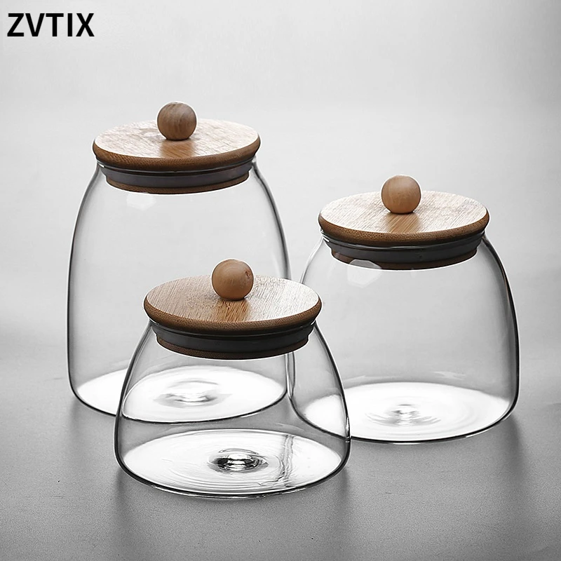 European-style Transparent Sealed Glass Tea Cans Household Food Storage Airtight Container Cans Boxes With Lids Room Decoration
European-style Transparent Sealed Glass Tea Cans Household Food Storage Airtight Container Cans Boxes With Lids Room Decoration