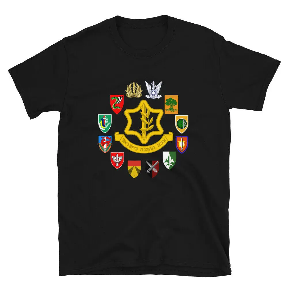 IDF Units Israel Defence Forces Israeli Army Military Units Tzahal T-Shirt Men's 100% Cotton Casual Tshirts Loose Top Size S-3XL
IDF Units Israel Defence Forces Israeli Army Military Units Tzahal T-Shirt Men's 100% Cotton Casual Tshirts Loose Top Size S-3XL