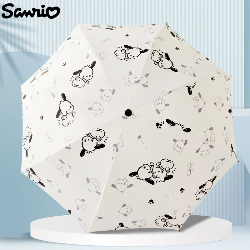 Sanrio Pachacco Umbrella 8 Ribs Folding Parasol Kawaii Cartoon Fully Automatic Sun Protection Anti-UV Outdoor Sunshade Umbrella
Sanrio Pachacco Umbrella 8 Ribs Folding Parasol Kawaii Cartoon Fully Automatic Sun Protection Anti-UV Outdoor Sunshade Umbrella