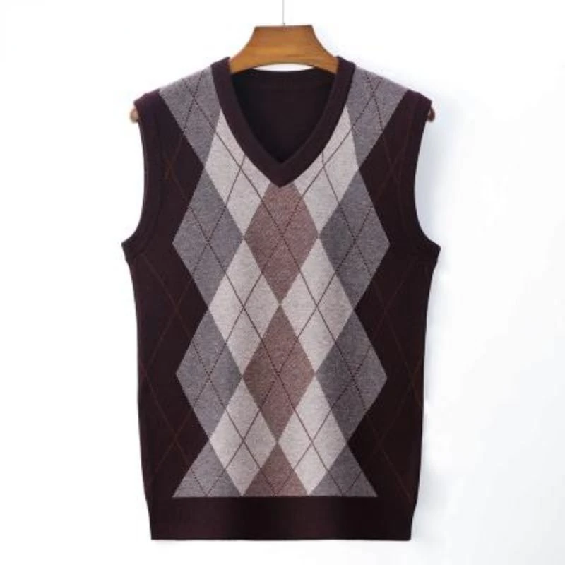 2023 New Fashion Men Brand Sleeveless Sweater Vest Male Pullover V Neck Slim Fit Knitting Patterns Autumn Casual Clothing M117
2023 New Fashion Men Brand Sleeveless Sweater Vest Male Pullover V Neck Slim Fit Knitting Patterns Autumn Casual Clothing M117