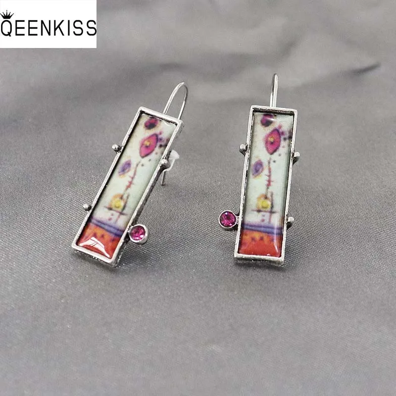 QEENKISS EG6325 Fine Jewelry Wholesale Fashion Woman Girl Birthday Wedding Retro Square AAA Zircon Antique Silver Drop Earrings
QEENKISS EG6325 Fine Jewelry Wholesale Fashion Woman Girl Birthday Wedding Retro Square AAA Zircon Antique Silver Drop Earrings