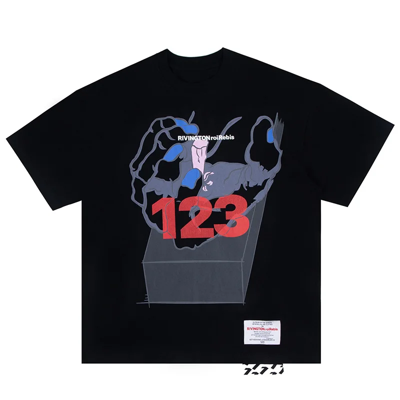 2023 Классическая футболка для отдыха с коротким рукавом 123 Новая модная футболка большого размера с мультипликационным принтом 
2023 Классическая футболка для отдыха с коротким рукавом 123 Новая модная футболка большого размера с мультипликационным принтом