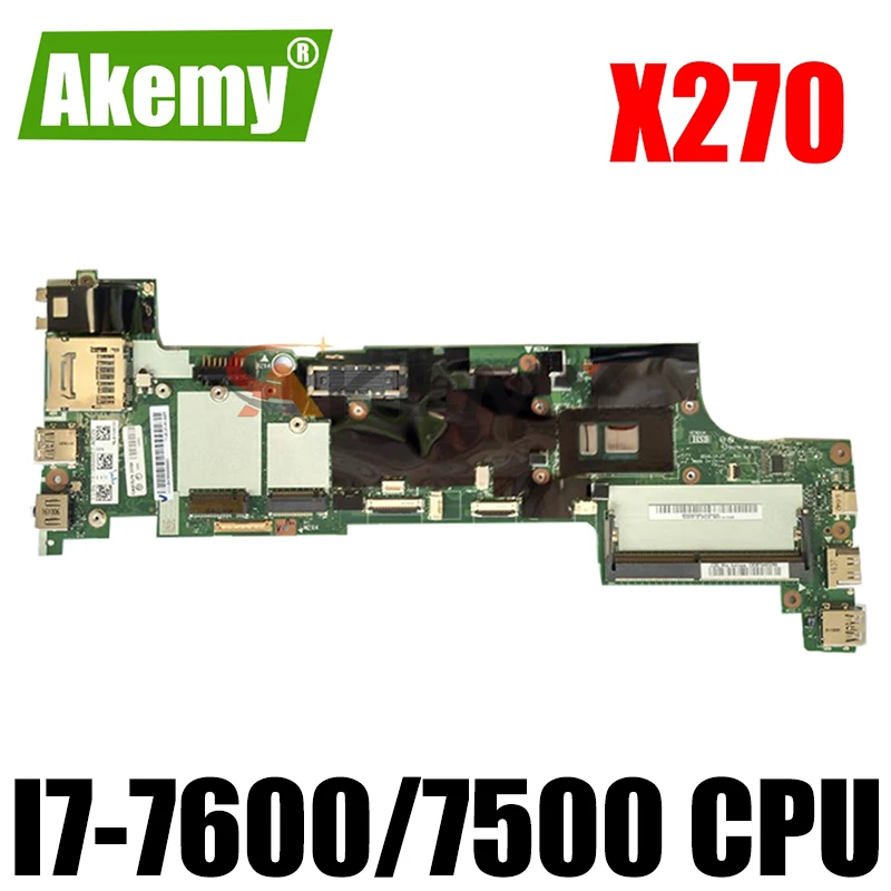 Brand new DX270 NM-B061 for Lenovo Thinkpad X270 notebook motherboard CPU i7 7600/7500 100% test work FRU 01HY506 01HY508
Brand new DX270 NM-B061 for Lenovo Thinkpad X270 notebook motherboard CPU i7 7600/7500 100% test work FRU 01HY506 01HY508