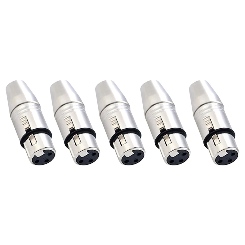 XLR 3-контактный гнездовой разъем для 3,5 мм 1/8 дюймов TRS мини-гнездовой стереоконвертер
XLR 3-контактный гнездовой разъем для 3,5 мм 1/8 дюймов TRS мини-гнездовой стереоконвертер