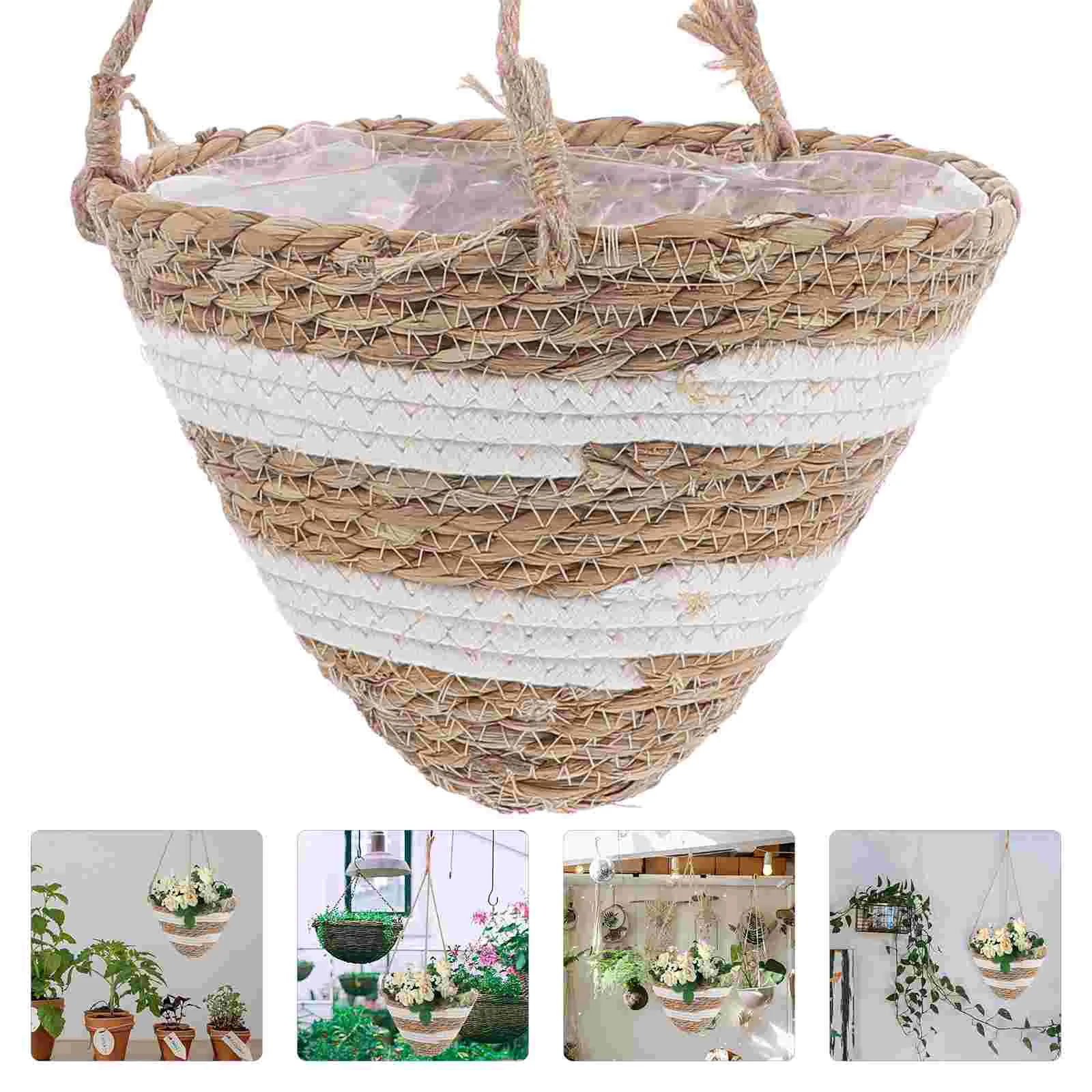 Balcony Flower Pot Hanging Planter Wall Baskets Pots Conical Outdoor Container Grass
Balcony Flower Pot Hanging Planter Wall Baskets Pots Conical Outdoor Container Grass