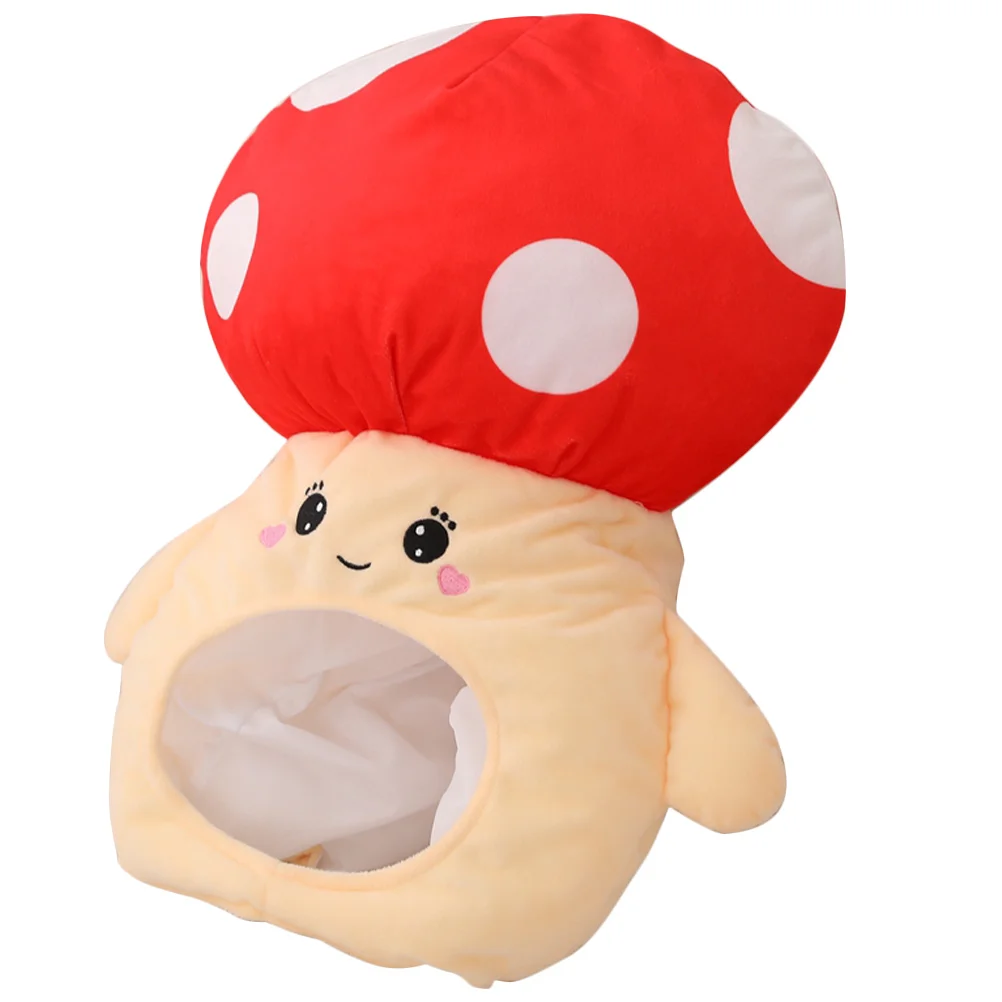 Mushroom Hat Costume Plush Cosplay Kids Novelty Funny Headdress Party Stuffed Hats Plushie Animals Performance Pillows Headband
Mushroom Hat Costume Plush Cosplay Kids Novelty Funny Headdress Party Stuffed Hats Plushie Animals Performance Pillows Headband