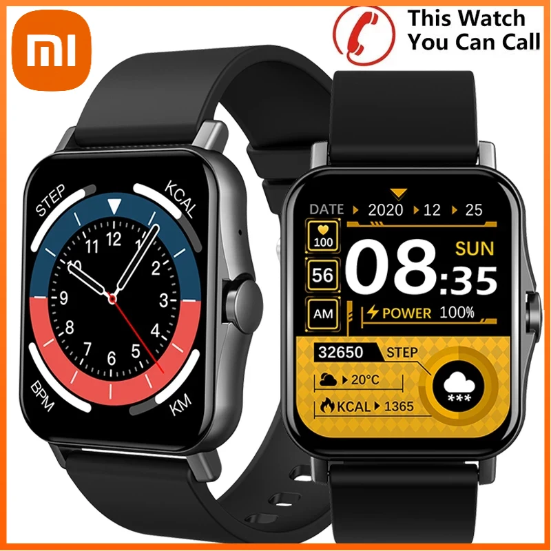 XiaoMi Smart Watch Men Smartwatch Women 1.69 Inch Full Touch Receive/Make Call Heart Rate Monitor Body Temperature Measure Watch
XiaoMi Smart Watch Men Smartwatch Women 1.69 Inch Full Touch Receive/Make Call Heart Rate Monitor Body Temperature Measure Watch