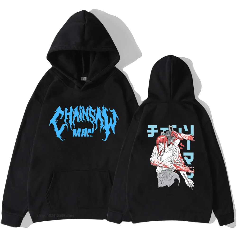 Chainsaw Man Hoodie Cartoon Warrior Graphic Sweatshirt Men/Women Harajuku Streetwear Male Unisex Clothes Long Sleeve Pullover
Chainsaw Man Hoodie Cartoon Warrior Graphic Sweatshirt Men/Women Harajuku Streetwear Male Unisex Clothes Long Sleeve Pullover