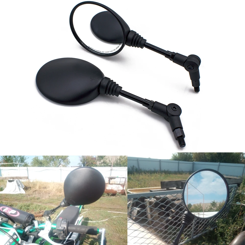 360 Degree Swivel Motorcycle Mirrors 10MM Foldable Motorcycle Rearview Mirror Bicycle Scooter Mirrors Motorcycle Accessories
360 Degree Swivel Motorcycle Mirrors 10MM Foldable Motorcycle Rearview Mirror Bicycle Scooter Mirrors Motorcycle Accessories