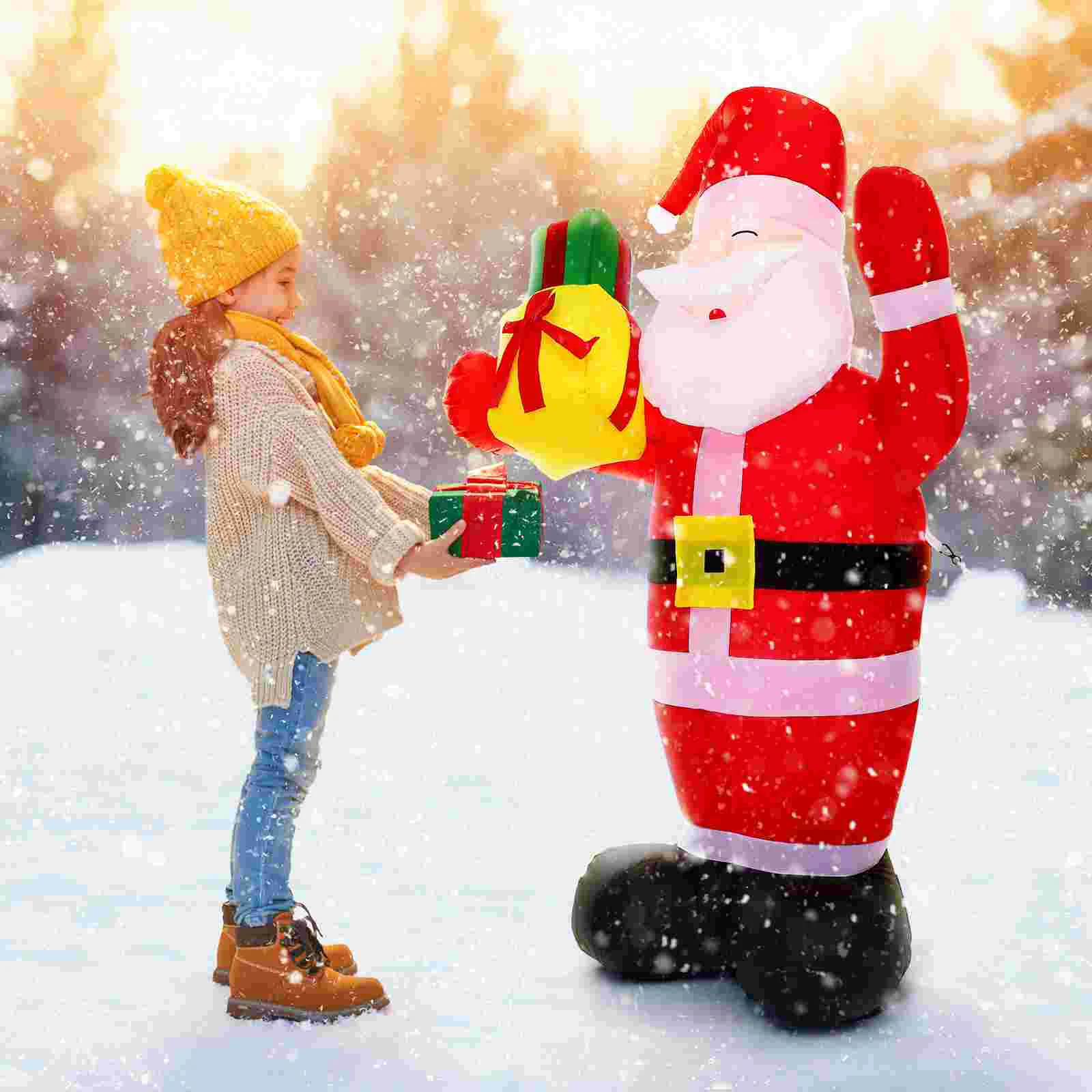Santa Claus Ornament Outdoor Playset Outdoor Inflatables LED Christmas Toy Lights
Santa Claus Ornament Outdoor Playset Outdoor Inflatables LED Christmas Toy Lights