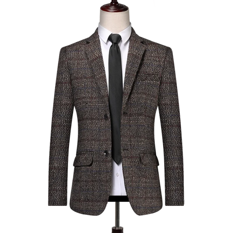Fall Jacket Blazers Men Single-Breasted BusinessCasual Blazer Men's Suit Coat Suit Male Slim Fit Male Blazer Masculino Jackets
Fall Jacket Blazers Men Single-Breasted BusinessCasual Blazer Men's Suit Coat Suit Male Slim Fit Male Blazer Masculino Jackets