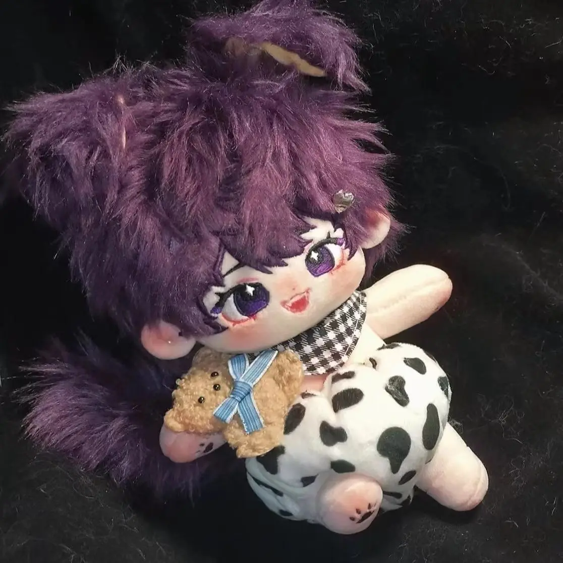 Handsome Boy Anime Vtuber Shou Shoto Cute Purple Hair Boy Plush Body Dress UP Cotton Plushie 20cm Cosplay Mascot Xmas Gift
Handsome Boy Anime Vtuber Shou Shoto Cute Purple Hair Boy Plush Body Dress UP Cotton Plushie 20cm Cosplay Mascot Xmas Gift