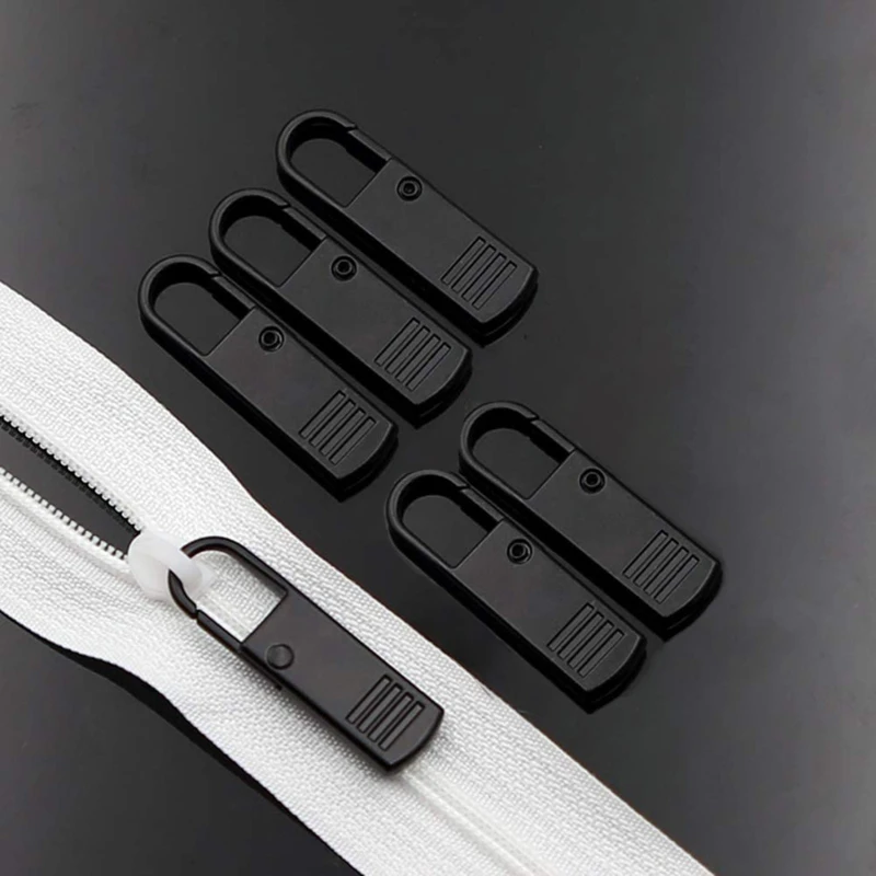 5pcs Fashion Zipper Slider Puller Instant Zipper Repair Kit Replacement For Broken Buckle Travel Bag Suitcase Zipper Head
5pcs Fashion Zipper Slider Puller Instant Zipper Repair Kit Replacement For Broken Buckle Travel Bag Suitcase Zipper Head