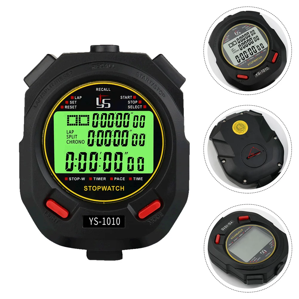 1 pc Training Stopwatch Luminous Referee Timer Digital Watch Stopwatch Running Timer
1 pc Training Stopwatch Luminous Referee Timer Digital Watch Stopwatch Running Timer