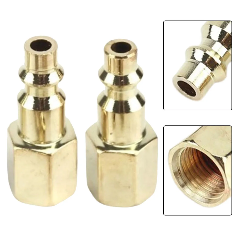 2pcs 1/4 NPT Air Grinder Line Hose Compressor Connectors Brass Female Quick Release Fitting Rust Corrosion Resistance
2pcs 1/4 NPT Air Grinder Line Hose Compressor Connectors Brass Female Quick Release Fitting Rust Corrosion Resistance