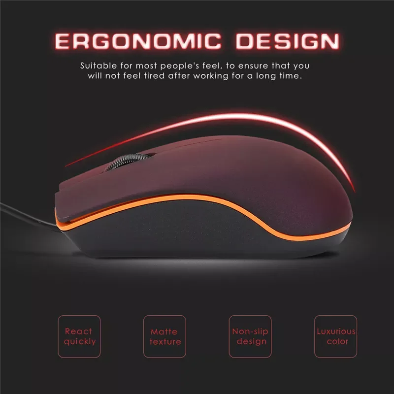 2022 NEW M20 Wired Mouse USB Photoelectric 1200DPI Matte Black Gaming Office For Desktop Laptops Xiaom Huawe MAC Ect Notebook
2022 NEW M20 Wired Mouse USB Photoelectric 1200DPI Matte Black Gaming Office For Desktop Laptops Xiaom Huawe MAC Ect Notebook