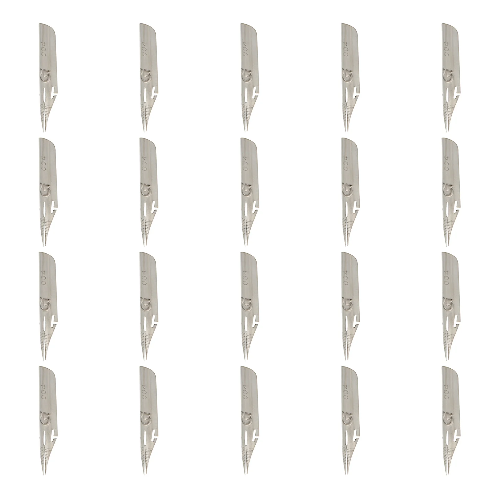 20 Pcs Dip Nib Metal Pen Nibs Feathers Gel Refills Stainless Steel Replacement Calligraphy Writing Vintage Stationary
20 Pcs Dip Nib Metal Pen Nibs Feathers Gel Refills Stainless Steel Replacement Calligraphy Writing Vintage Stationary