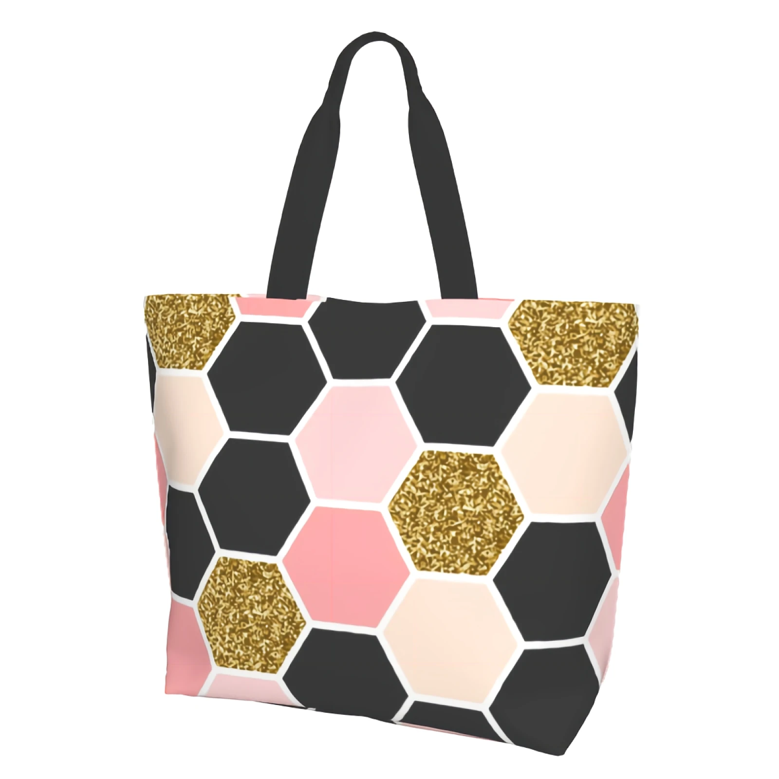 Tote Bag Hexagon Shapes Travel Shoulder Bag Handbag Purse for Yoga Gym Travel Beach Anyako
Tote Bag Hexagon Shapes Travel Shoulder Bag Handbag Purse for Yoga Gym Travel Beach Anyako