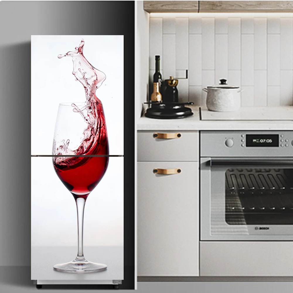 Refrigerator Sticker Door Cover Red Wine Cabinet 3D Self Adhesive Film Door Vinyl Fridge Cover Stickers Wallpaper Decals PVC Art
Refrigerator Sticker Door Cover Red Wine Cabinet 3D Self Adhesive Film Door Vinyl Fridge Cover Stickers Wallpaper Decals PVC Art