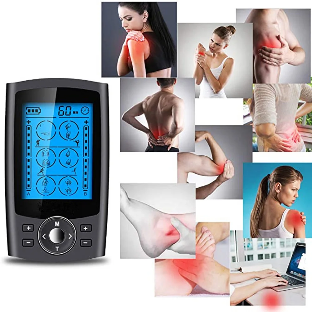 Tens Unit 24 Modes 20 Intensity Electric Stimulation Massager Muscle EMS Therapy Pain Relief Adjustable Lightweight LCD Display
Tens Unit 24 Modes 20 Intensity Electric Stimulation Massager Muscle EMS Therapy Pain Relief Adjustable Lightweight LCD Display