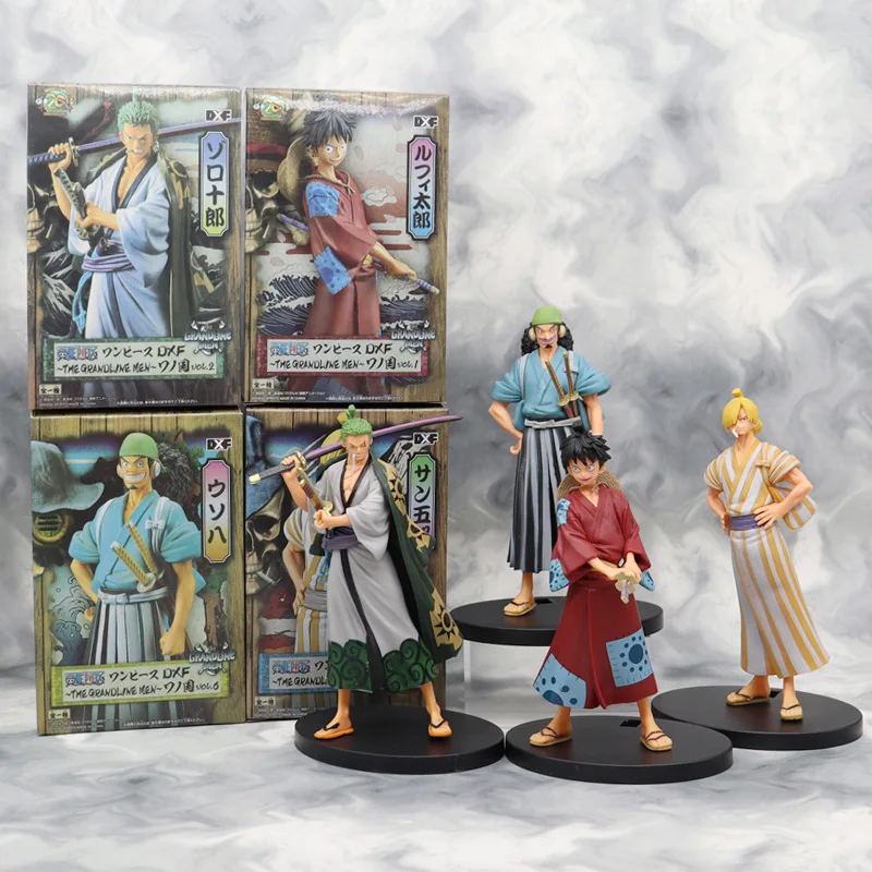 Japanese Anime One Piece Anime Action Figures Monkey D. Luffy Roronoa Zoro Usopp Sanji Action Figure Model Garage Kit Toy
Japanese Anime One Piece Anime Action Figures Monkey D. Luffy Roronoa Zoro Usopp Sanji Action Figure Model Garage Kit Toy