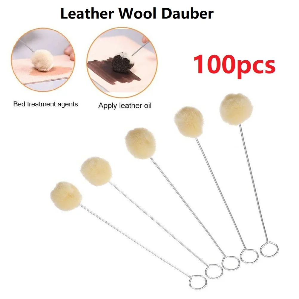 100pcs 12.5cm Leather Wool Balls Painting Brush Assisted Dyeing Leather Dauber Tool Wool Leather Dye Dauber Wool Ball Brush
100pcs 12.5cm Leather Wool Balls Painting Brush Assisted Dyeing Leather Dauber Tool Wool Leather Dye Dauber Wool Ball Brush