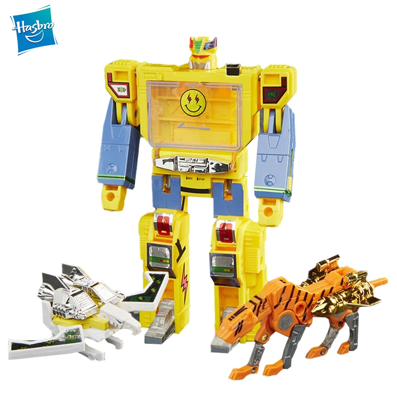 Transformers X Hip-hop Singer J. Balvin Joint G1 Sonic Tape Laser Bird Robot Dog Generations Collaborative J.BALVINTRON E8546
Transformers X Hip-hop Singer J. Balvin Joint G1 Sonic Tape Laser Bird Robot Dog Generations Collaborative J.BALVINTRON E8546