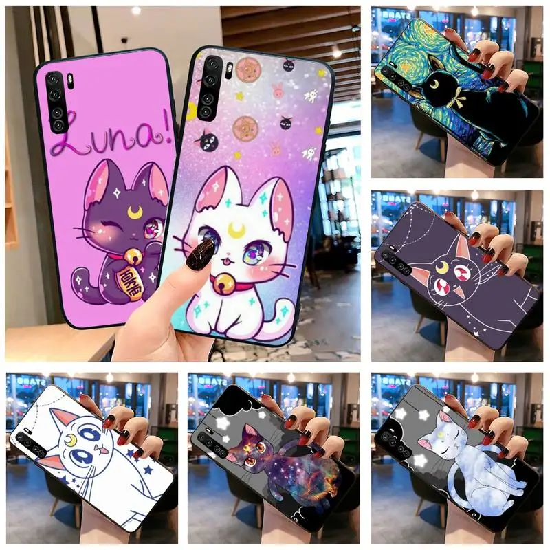 Cute Sailor Moon Cat Phone Case for Huawei P20 P30 P40 lite E Pro Mate 40 30 20 Pro P Smart 2020 P10
Cute Sailor Moon Cat Phone Case for Huawei P20 P30 P40 lite E Pro Mate 40 30 20 Pro P Smart 2020 P10