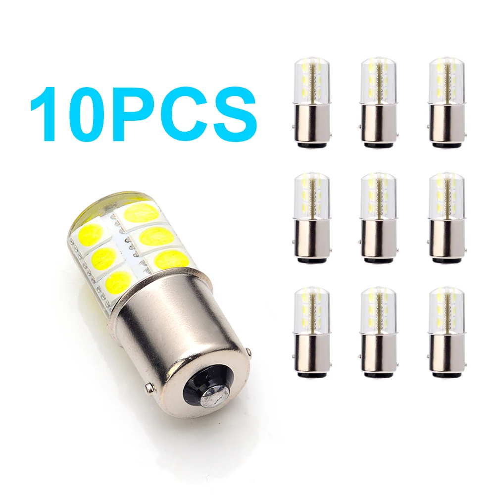 10x Ba15s P21W LED 1156 200LM Silica Gel 12SMD Led Brake Parking Tail Backup Turn Signal Light Auto Car Motorcycle Bulb White
10x Ba15s P21W LED 1156 200LM Silica Gel 12SMD Led Brake Parking Tail Backup Turn Signal Light Auto Car Motorcycle Bulb White