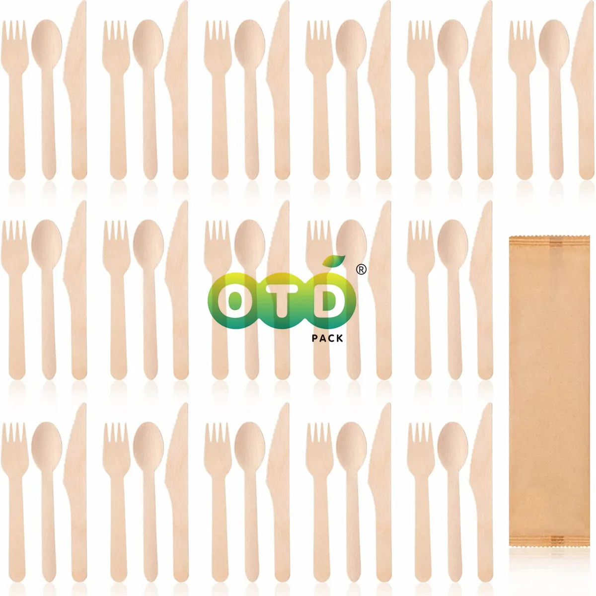 Disposable Wooden Cutlery Biodegradable Compostable Cutlery Set of Forks, Spoons, Knives Natural Wooden Utensils for Parties
Disposable Wooden Cutlery Biodegradable Compostable Cutlery Set of Forks, Spoons, Knives Natural Wooden Utensils for Parties