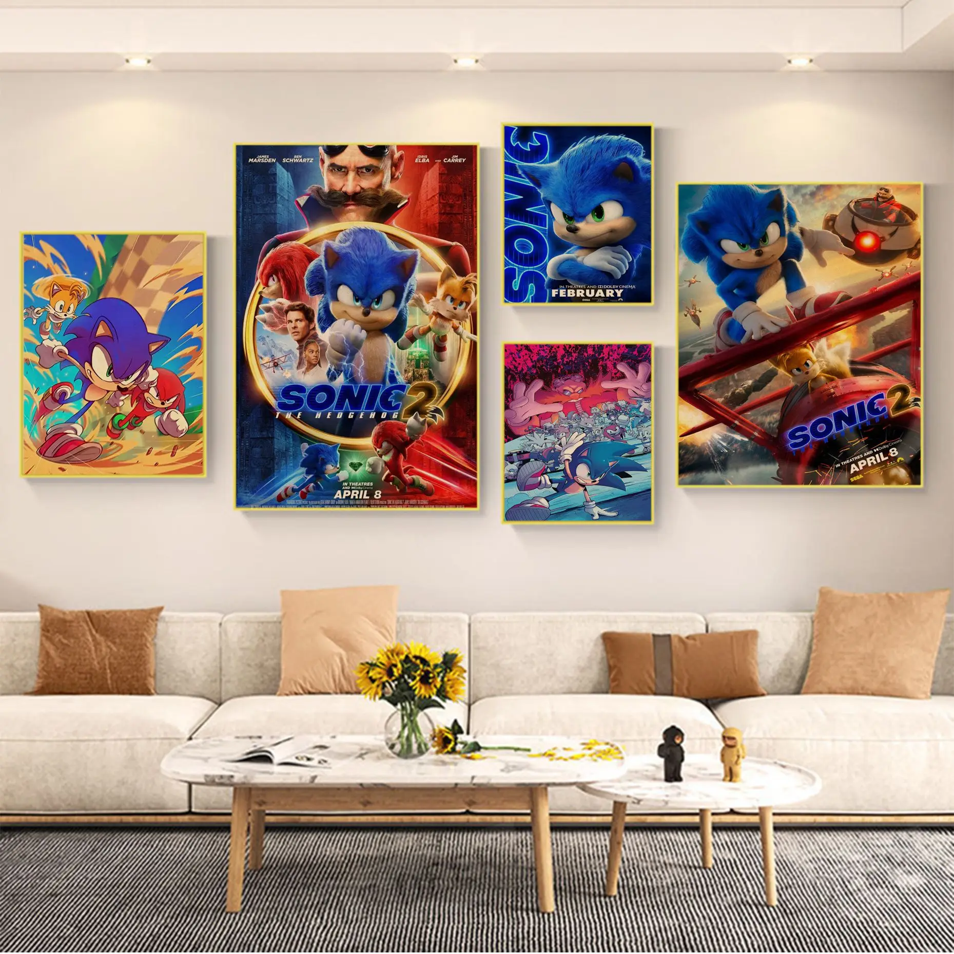 BANDAI Sonic The Hedgehog Classic Anime Poster Vintage Room Home Bar Cafe Decor Aesthetic Art Wall Painting
BANDAI Sonic The Hedgehog Classic Anime Poster Vintage Room Home Bar Cafe Decor Aesthetic Art Wall Painting