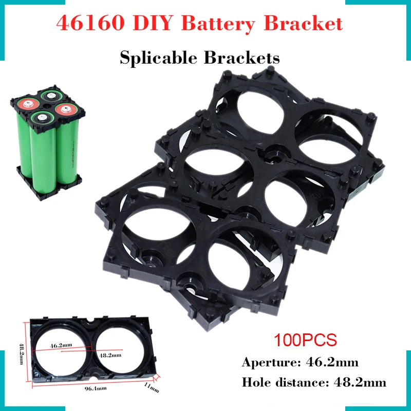 100 шт., антивибрационный пластиковый держатель для батарей, 3,2 в, 46160-46170
100 шт., антивибрационный пластиковый держатель для батарей, 3,2 в, 46160-46170