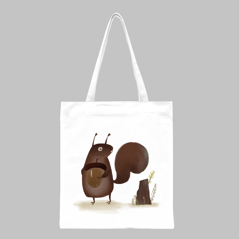 Squirrels Eat Pinecones Women canvas Bag Graphic Hipster Shoulder Bags Girls Fashion College Casual Reusable female Shopping Bag
Squirrels Eat Pinecones Women canvas Bag Graphic Hipster Shoulder Bags Girls Fashion College Casual Reusable female Shopping Bag