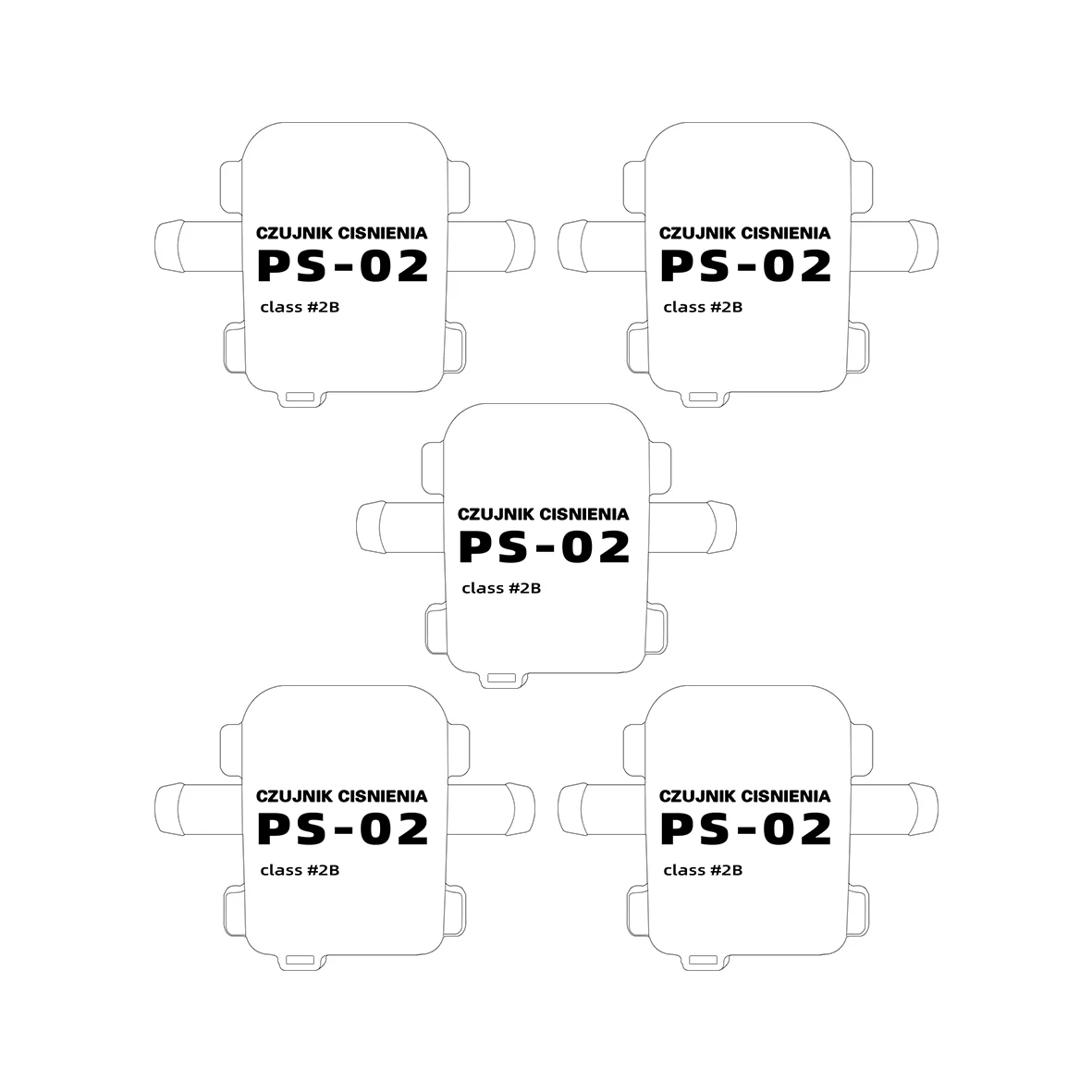 

5 Pcs LPG CNG MAP Sensor 5-PIN CNG PS-02 Plus MAP Gas Pressure Sensorinput Voltage Is 12V. Output Voltage 5V