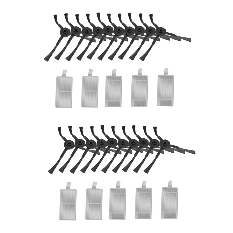 Kit For Panda X500,Gutrend Joy90/Fun 110, Ecovacs Cr120/Cen540 Hepa Filter X 10Pcs + Side Brush X 20
Kit For Panda X500,Gutrend Joy90/Fun 110, Ecovacs Cr120/Cen540 Hepa Filter X 10Pcs + Side Brush X 20