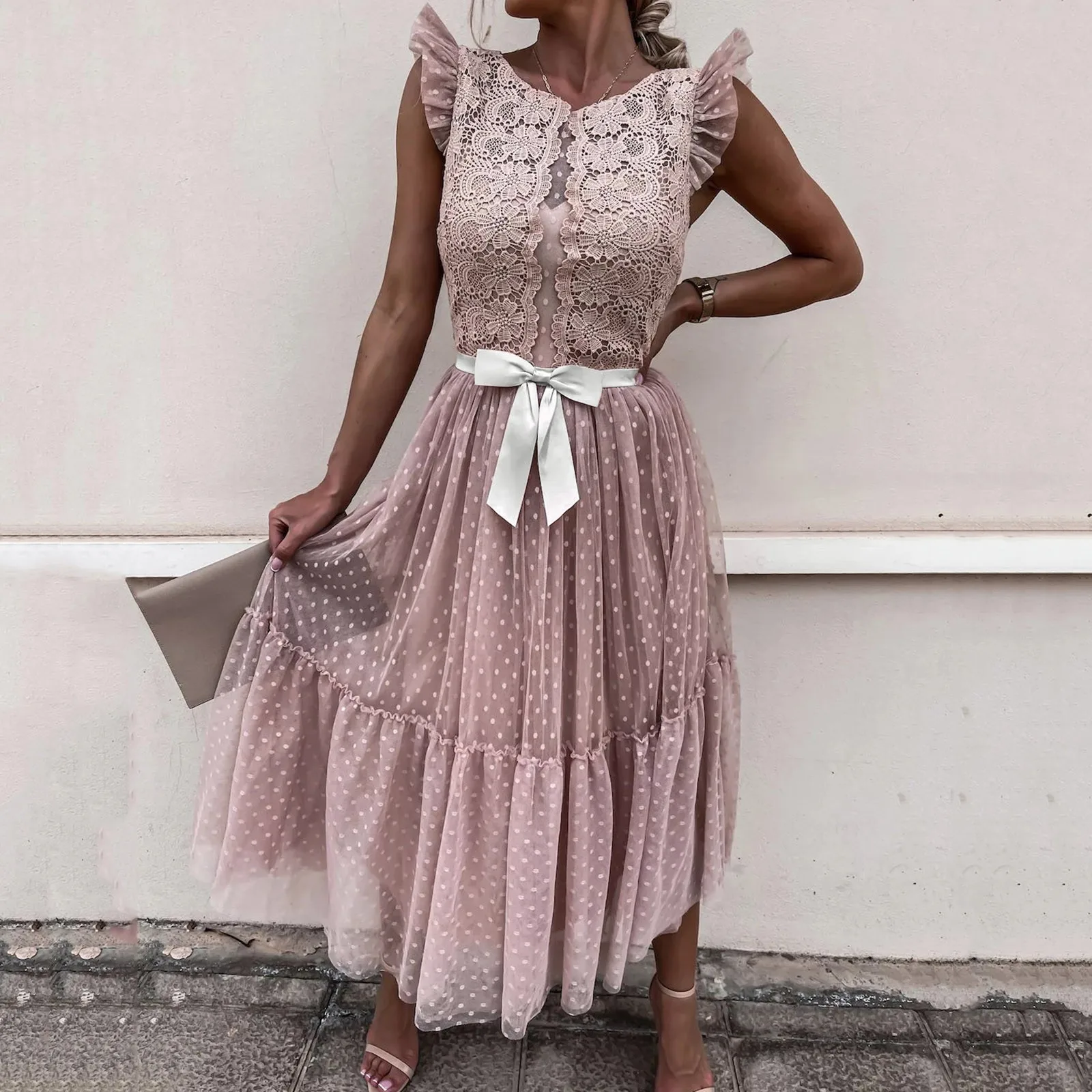 WomensPrinted V Neck Elastic Waist Ruffle Skirt Dress Women's Dresses Cotton Dress Women Formal Dresses for Women Knee
WomensPrinted V Neck Elastic Waist Ruffle Skirt Dress Women's Dresses Cotton Dress Women Formal Dresses for Women Knee