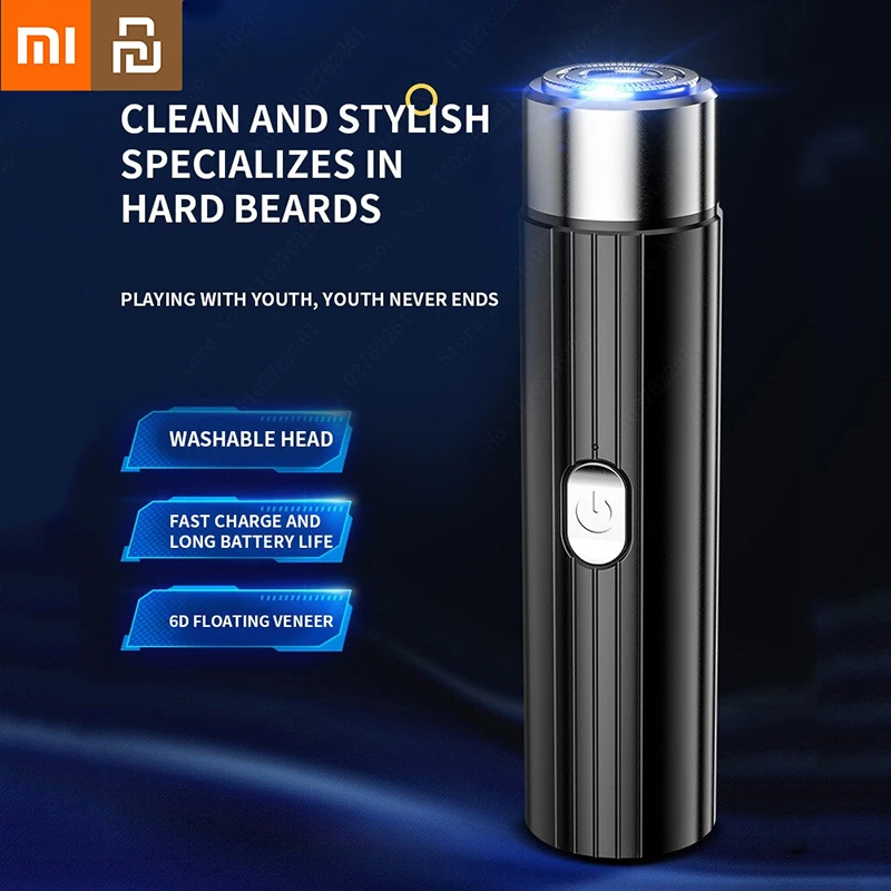 Xiaomi Youpin Mens Razor Portable Pocket Charging Floating Razor Car Mini Electric Waterproof Aluminum Alloy Beard Knife Shaver
Xiaomi Youpin Mens Razor Portable Pocket Charging Floating Razor Car Mini Electric Waterproof Aluminum Alloy Beard Knife Shaver