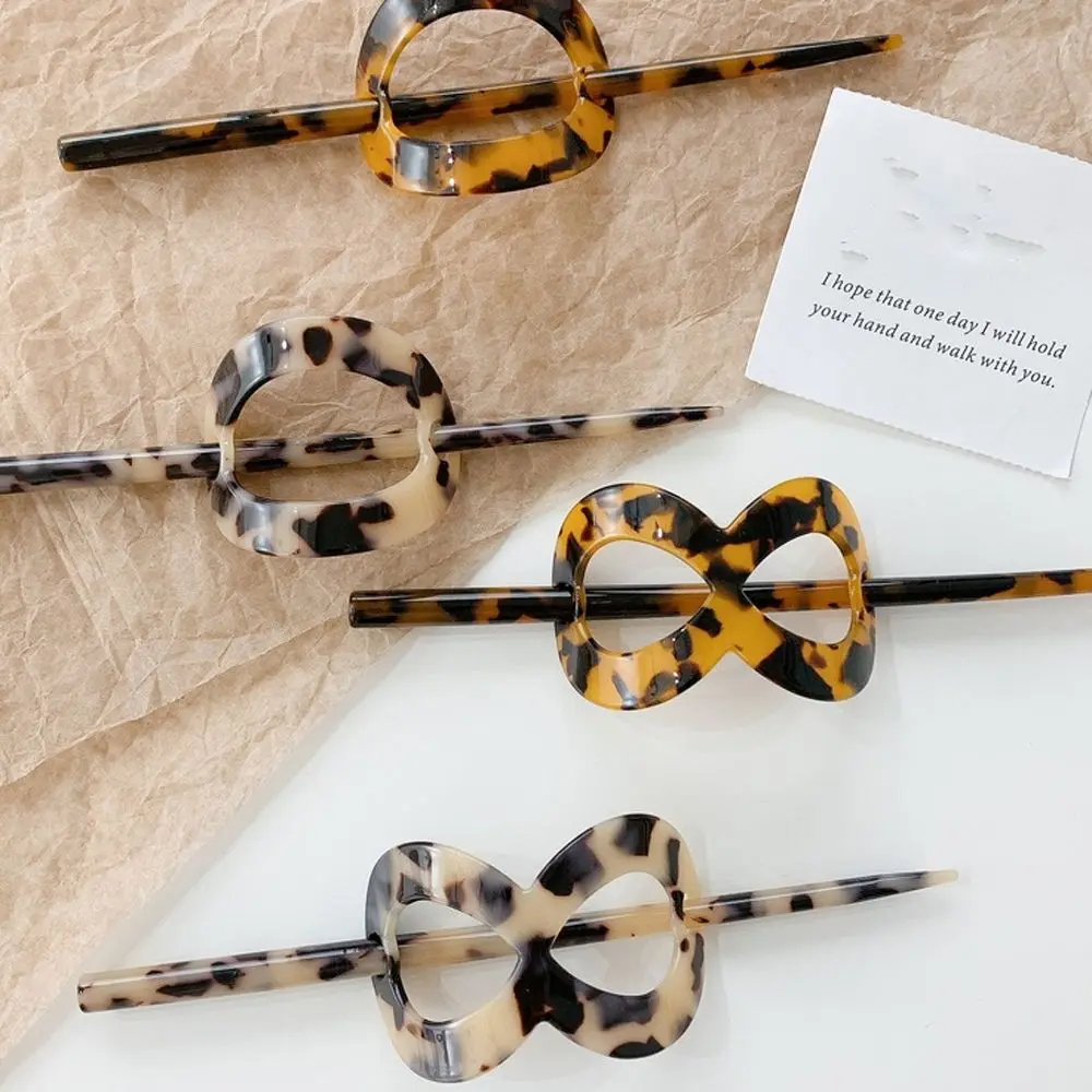 1PC Temperament Curved Geometric Hairpin Chinese Style Elegant Leopard Hair Stick for Female Hair Accessories
1PC Temperament Curved Geometric Hairpin Chinese Style Elegant Leopard Hair Stick for Female Hair Accessories