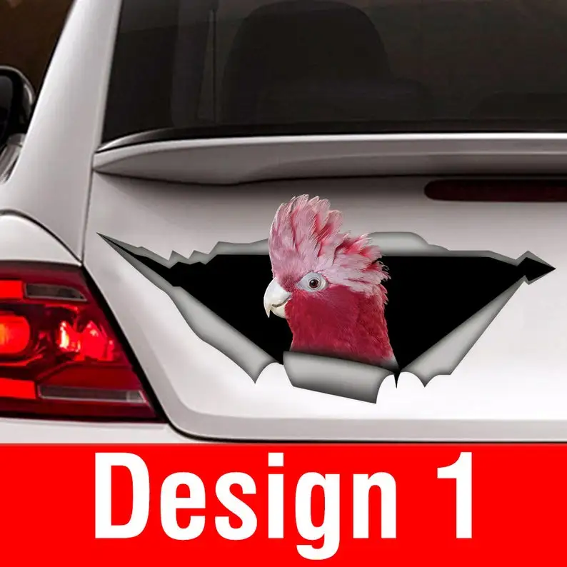STICKER / Galah Cockatoo decal, parrot decal, bird sticker, Galah cockatoo decoration
STICKER / Galah Cockatoo decal, parrot decal, bird sticker, Galah cockatoo decoration