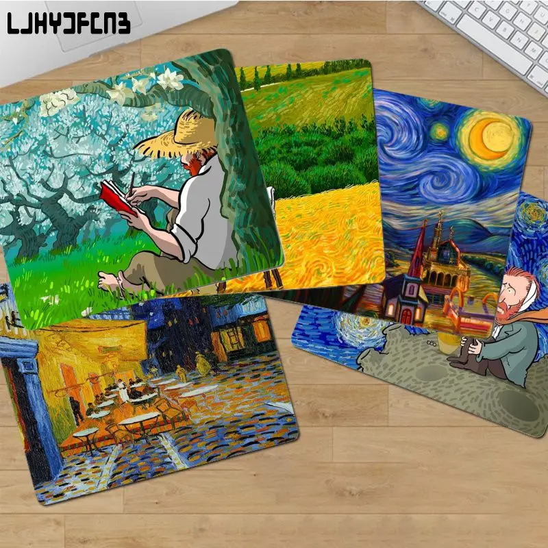 Картина маслом Ван Гога, коврик для клавиатуры «сделай сам», Настольный коврик для студентов, Настольный коврик для мыши для игрового ПК, для спальни девочек-подростков
Картина маслом Ван Гога, коврик для клавиатуры «сделай сам», Настольный коврик для студентов, Настольный коврик для мыши для игрового ПК, для спальни девочек-подростков