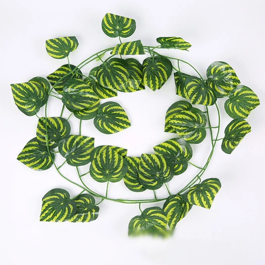 Artificial Flower Vine Fake Leaves Garland Plant Vine Plastic Rattan String Wall Decoration Artificial Plants Wedding Party Hom
Artificial Flower Vine Fake Leaves Garland Plant Vine Plastic Rattan String Wall Decoration Artificial Plants Wedding Party Hom