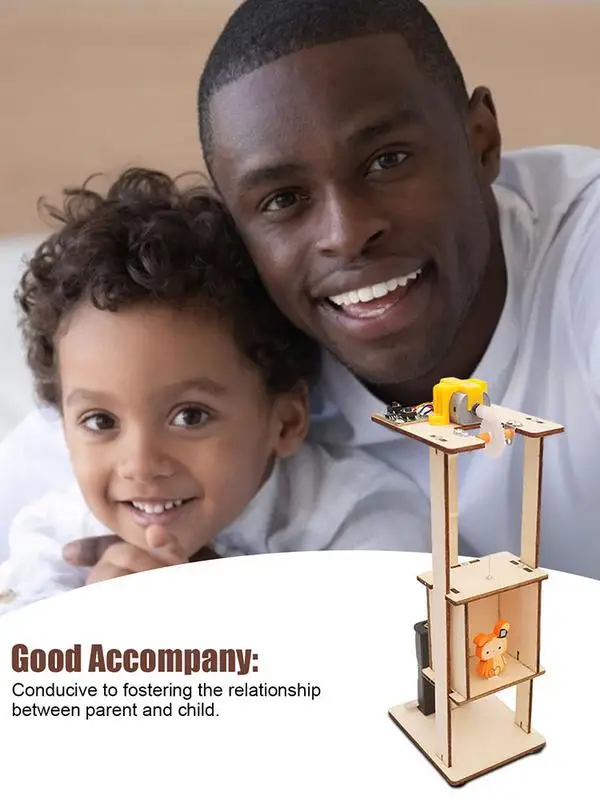 DIY Electric Elevator Lift Model Children Children Toys Science Experiment Puzzles Kits Creative Innovation Education For School
DIY Electric Elevator Lift Model Children Children Toys Science Experiment Puzzles Kits Creative Innovation Education For School