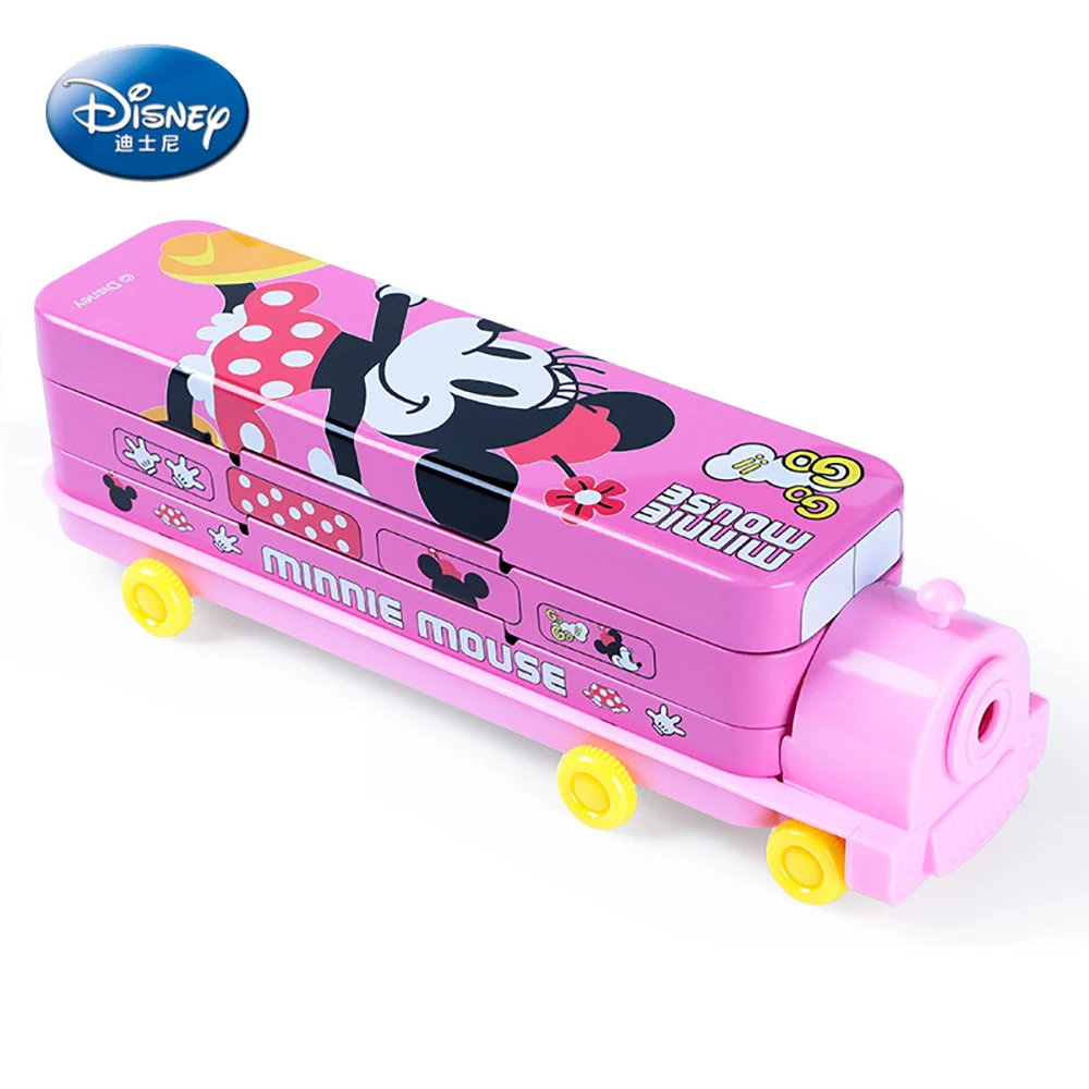 Disney Stationery Box Frozen Mickey Minnie Cartoon Double Train Iron Pencil Case with Multiplication Formulas Pencil Sharpener
Disney Stationery Box Frozen Mickey Minnie Cartoon Double Train Iron Pencil Case with Multiplication Formulas Pencil Sharpener