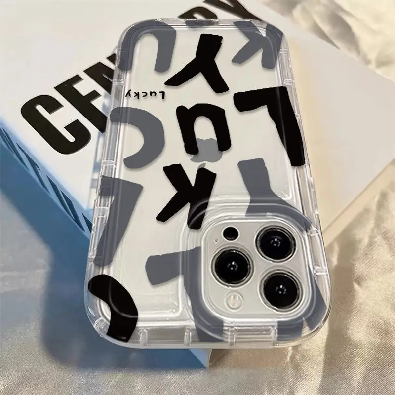 Прозрачный чехол с надписью на английском для iPhone 14, 13 Pro Max, 12, 11 Pro Plus, противоударный мягкий силиконовый прозрачный чехол с подушкой безопасности
Прозрачный чехол с надписью на английском для iPhone 14, 13 Pro Max, 12, 11 Pro Plus, противоударный мягкий силиконовый прозрачный чехол с подушкой безопасности