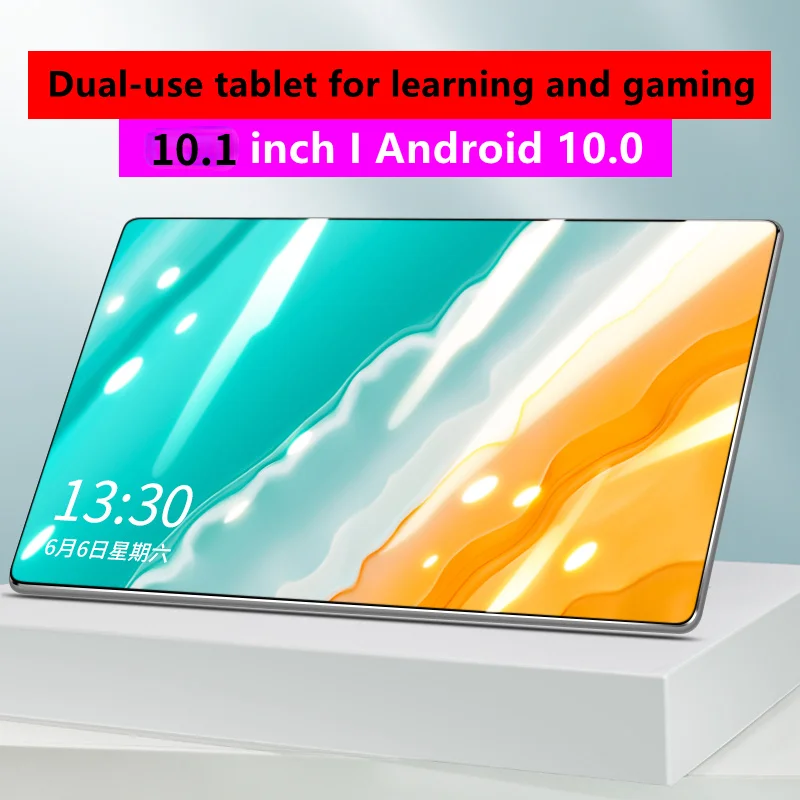 

10.1 Inch 6G+128GB Android 9.0 Tablet PC WiFi Tablet PC Dual SIM HD Camera Bluetooth 4G Online Class Tablet